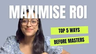 Thumbnail: TOP 5 things you should do before masters | Masters in Management | Masters in France | Maximise ROI