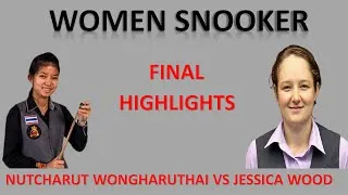 Thumbnail: Nutcharut Wongharuthai vs Jessica Wood | Women Snooker | ณัฐชรุต วงษ์หฤทัย vs เจสสิก้า วู้ด | Final