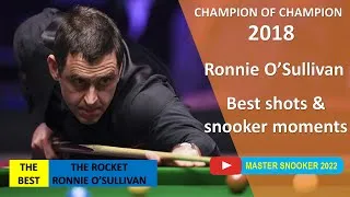 Thumbnail: Ronnie O'Sullivan Super Shots | Champion of Champion 2018 | Ronnie O'Sullivan best Snooker Moments