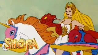 Thumbnail: She-Ra gets trapped in the enchanted castle | He-Man Official | Masters of the Universe Official