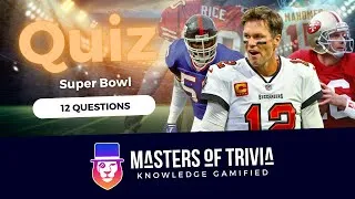 Thumbnail: Super Bowl Quiz — 12 Questions | Masters of Trivia