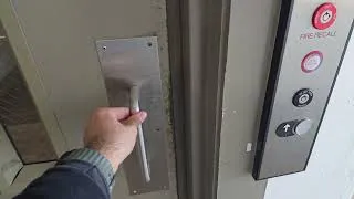 Thumbnail: Modernized Antique 1925 Llewellyn Iron Works Traction Elevator at St Charles Apts Los Angeles, CA