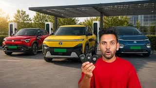 Thumbnail: Tata Sierra EV vs Windsor vs E-Vitara😱Kaun Hai Sabse Best!