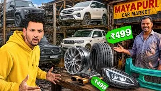 Thumbnail: india’s Biggest Scrap Market🤯! Cars Ka Kabristan !Mayapuri