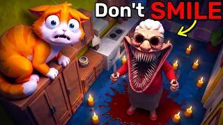 Thumbnail: Don't Look For SMILING GRANNY... (I Am Cat VR)