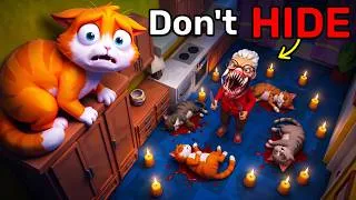 Thumbnail: HUNGRY GRANNY is CURSED at 3AM... (I Am Cat VR)