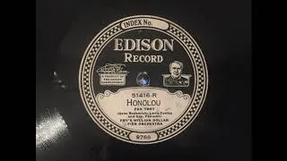 Thumbnail: 1924 Fry's Million Dollar Pier Orchestra - "Honolou"