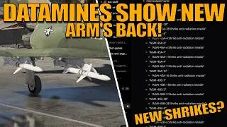 Thumbnail: DATAMINES SHOW NEW MISSILES BACK! NEW MODELS? + NEW NUCLEAR BOMBERS & MORE! - War Thunder