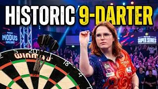 Thumbnail: Noa-Lynn Van Leuven - 9-Darter ONLY the 3rd female player to do this ? Really -----Look at comments
