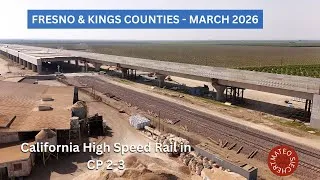 Thumbnail: Conejo Viaduct Nearly Complete! - California High Speed Rail in Fresno & Kings Counties (3/15/26)