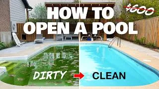 Thumbnail: How To Open a Pool & keep it clean (without paying $600)