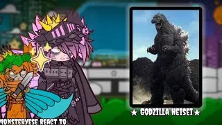 Thumbnail: [🇧🇷/🇺🇸/🇪🇸/🇷🇺] monstervese react to Godzilla heisei 