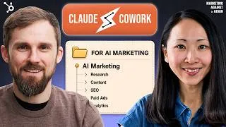 Thumbnail: Claude Cowork Runs My Marketing (& Saves Days of Work)