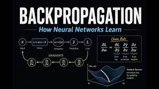 Thumbnail: Backpropagation Explained: The Math Behind How Neural Networks Learn