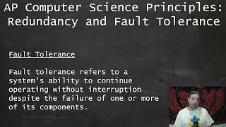 Thumbnail: Redundancy and Fault Tolerance (AP Computer Science Principles, Unit 2)