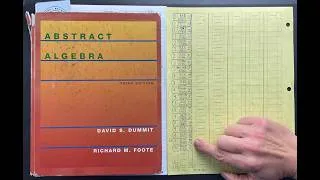 Thumbnail: 244 Dummit & Foote Abstract Algebra Ch 4 Problems 6 of 6