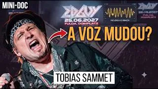 Thumbnail: O que aconteceu com a VOZ de Tobias Sammet? (Análise Técnica de um Vocalista)
