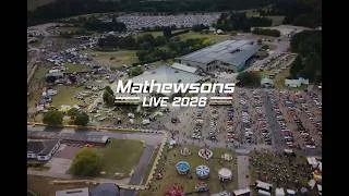 Thumbnail: Mathewsons Live 2026, you were incredible 🫡