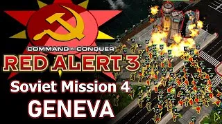 Thumbnail: Red Alert 3 - Soviet Mission 4 Geneva - Hard Difficulty - EASY METHOD!