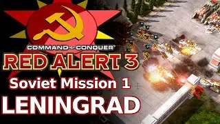 Thumbnail: Red Alert 3 - Soviet Mission 1 Leningrad - Hard Difficulty - EASY METHOD!