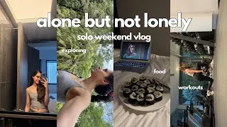 Thumbnail: SOLO WEEKEND vlog : lots of recipes, workouts and exploring 