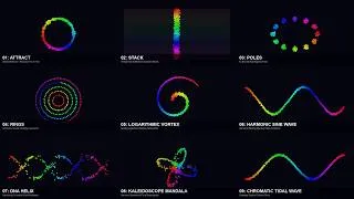 Thumbnail: I Simulated 10 Ways to Sort 250 Colored Particles (And it's Fascinating)