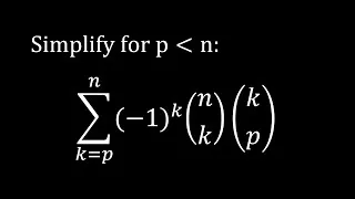 Thumbnail: There is a MUCH simpler way to write this combinatorics formula