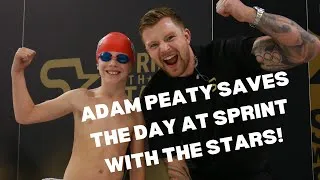Thumbnail: Sprint with the Stars - Adam Peaty saves the day after 9 year old misses his race.