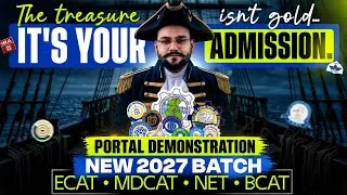 Thumbnail: ECAT NET MDCAT BCAT NTS 2027 | Entry Test Guide, Smart Board Live Classes & Physikomatics Portal