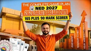 Thumbnail: NED 2027 Prep & Tricks | NED 2026 Results | Toppers’ Strategy | New ECAT MDCAT BCAT NET NTS Batch