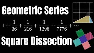 Thumbnail: Summing Powers of 1/6 via a Square Dissection