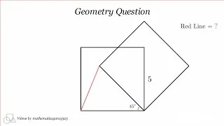 Thumbnail: Instagram Geometry Question | MathVsScience | math