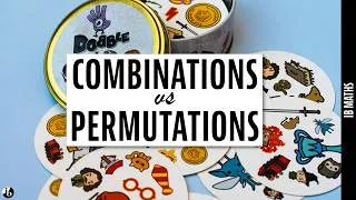 Thumbnail: The Combination Formula That Unlocks Your Dobble Maths IA [5/11]
