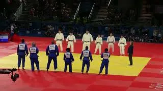 Thumbnail: Finale Judo France-Japon (JO Paris 2024) - Ambiance à l'Arena Champ-de-Mars !!