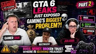 Thumbnail: 🎮 The GTA 6 Leak Is Bigger Than GTA 6?! 😳 | Gamers, Greed, Bugs & The Future of Gaming | Part 2