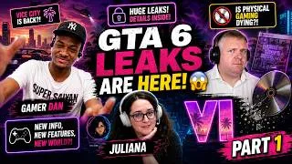 Thumbnail: 🎮 GTA 6 LEAKS Are HERE! 😱 | Is Physical Gaming Dying? | Dan & Juliana | Part 1