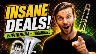 Thumbnail: 🚨🚨🚨 INSANE EUPHONIUM AND TROMBONE DEALS 🚨🚨🚨