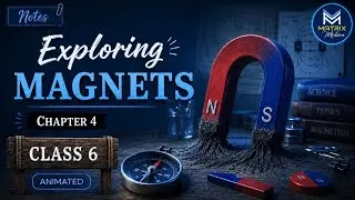 Thumbnail: Exploring Magnets One Shot | Class 6 Science | Full Chapter Animation | NCERT Exam 2026 |