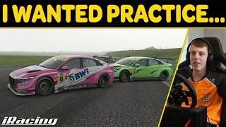 Thumbnail: I just wanted to get some last minute practice... iRacing TCR's at Thruxton!