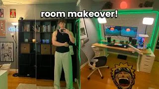 Thumbnail: Building My DREAM Setup Room! (MAKEOVER + TRANSFORMATION)