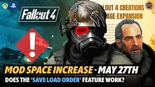Thumbnail: Fallout 4 Mod Storage Increase - ‘Save Load Order’ Feature