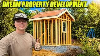 Thumbnail: I'm Building A Compound In The Mountains, Progress On Well Pump House!
