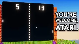 Thumbnail: I Made the Original 1972 PONG with just Redstone!