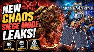 Thumbnail: NEW Chaos Siege Mode LEAKS in Space Marine 2!