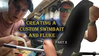 Thumbnail: Creating a Custom Swimbait and Fluke Part 2: Mold Making/Testing it Out