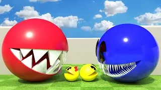 Thumbnail: Pacman Vs Blue Metal Monster Pac