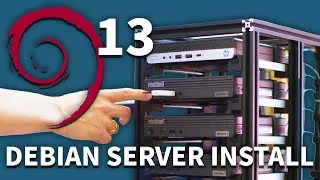 Thumbnail: How To Install Debian 13 On A Server