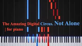 Thumbnail: Gooseworx, Evan Alderete | Not Alone, The Amazing Digital Circus【piano transcription. MIDI tutorial】