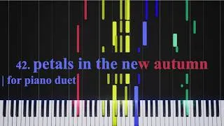 Thumbnail: Piano duet | petals in the new autumn【original composition 42. MIDI tutorial】