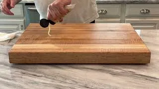 Thumbnail: Boos butcher block cutting board review. #cuttingboard #cuttingboards #cooking